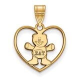 Sigma Delta Tau Heart Pendant Gold-plated Silver GP040SDT, MPN: GP040SDT, 886774940892