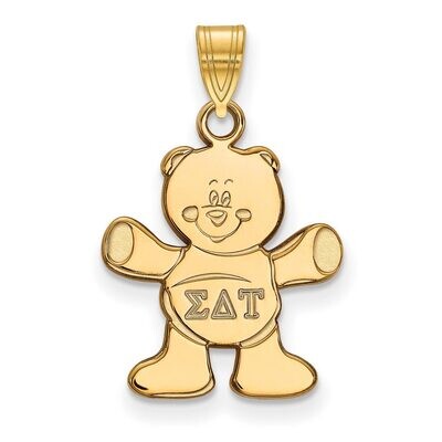 Sigma Delta Tau Small Pendant Gold-plated Silver GP035SDT, MPN: GP035SDT, 886774937496