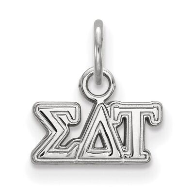 Sigma Delta Tau Extra Small Pendant Sterling Silver SS001SDT, MPN: SS001SDT, 886774610924