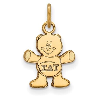 Sigma Delta Tau Extra Small Pendant Gold-plated Silver GP034SDT, MPN: GP034SDT, 886774936727