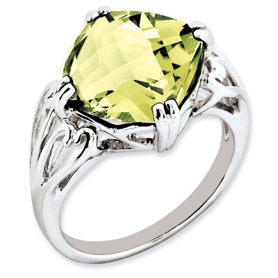 Lemon Quartz Ring Sterling Silver QR2951LQ, MPN: QR2951LQ, 883957360522
