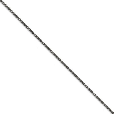 2.00mm Oxidized Chain - Stainless Steel SRN1283 by Chisel, MPN: SRN1283, 886774435381