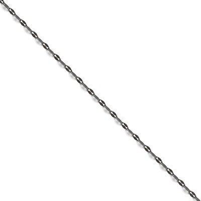 2.50mm Oxidized Fancy Chain - Stainless Steel SRN1609 by Chisel, MPN: SRN1609, 886774435497