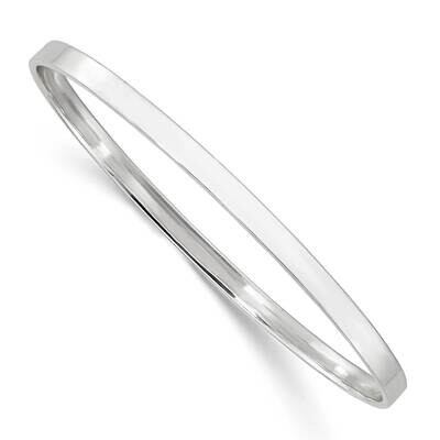 4mm Slip-On Bangle Sterling Silver Polished QB1400, MPN: QB1400, 191101781360