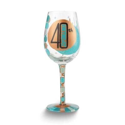 Lolita 40th Brithday Wine Glass GM19651, MPN: GM19651, 45544951623