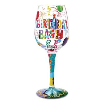 LOLITA Birthday Bash Wine Glass GM23395, MPN: GM23395, 704519067966