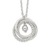 3-Circles Necklace 16 Inch Sterling Silver QG6123-16, MPN: QG6123-16, 196904162668