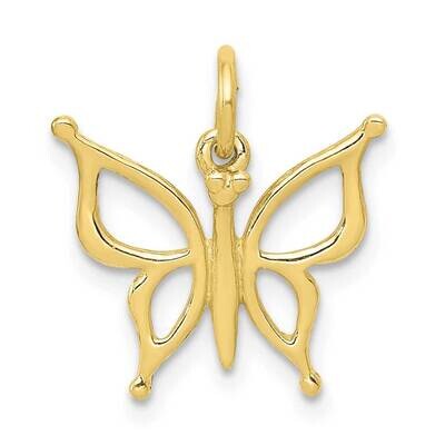 Butterfly Charm 10k Gold 10XAC139, MPN: 10XAC139,