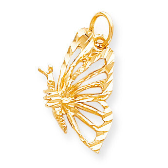 BUTTERFLY CHARM 10k Gold 10C642, MPN: 10C642, 883957344676