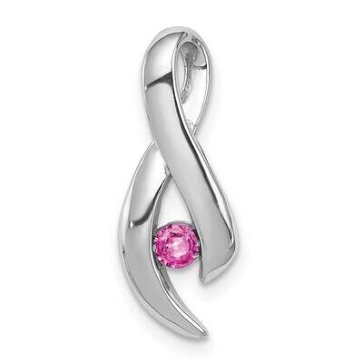 3mm Pink Sapphire pendant 14k White Gold XP951SP, MPN: XP951SP, 883957993959