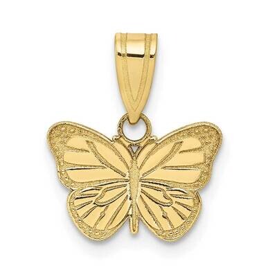 Laser Cut Butterfly Charm 10k Gold 10YC1183, MPN: 10YC1183,
