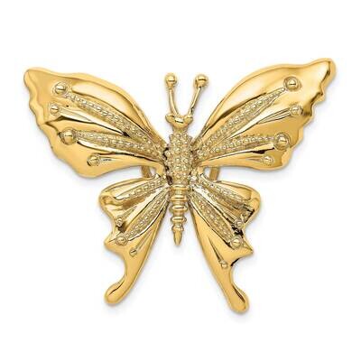Butterfly Slide Charm 14k Gold D2880, MPN: D2880, 637218059669