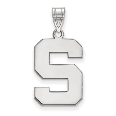 Michigan State University Large Pendant Sterling Silver SS004MIS, MPN: SS004MIS, 886774690544