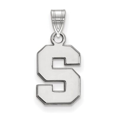 Michigan State University Small Pendant Sterling Silver SS002MIS, MPN: SS002MIS, 886774690117