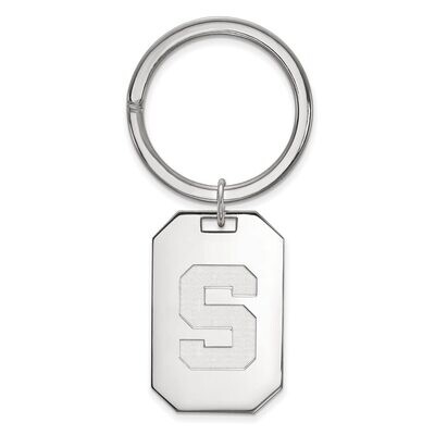 Michigan State University Key Chain Sterling Silver SS026MIS, MPN: SS026MIS, 886774690704
