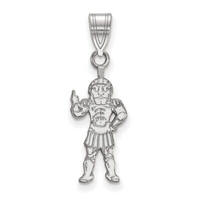 Michigan State University Large Pendant 10k White Gold 1W064MIS, MPN: 1W064MIS, 886774791999
