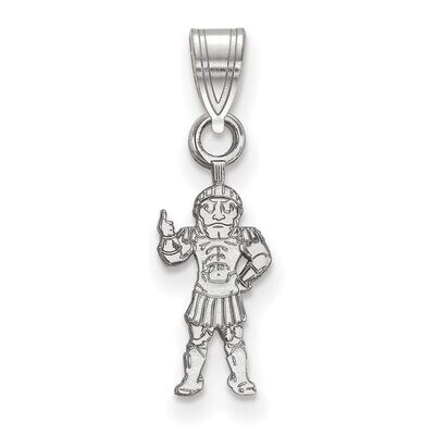 Michigan State University Small Pendant 14k White Gold 4W063MIS, MPN: 4W063MIS, 886774852805