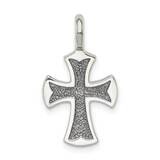 Cross Pendant Sterling Silver Antiqued QC9682, MPN: QC9682, 883957954219