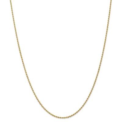 1.50mm Regular Rope Chain 36 Inch 14k Gold 012S-36, MPN: 012S-36, 883957165615