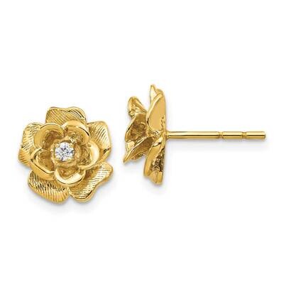 A Diamond Earring 14k Gold XE15A, MPN: XE15A, 883957336244