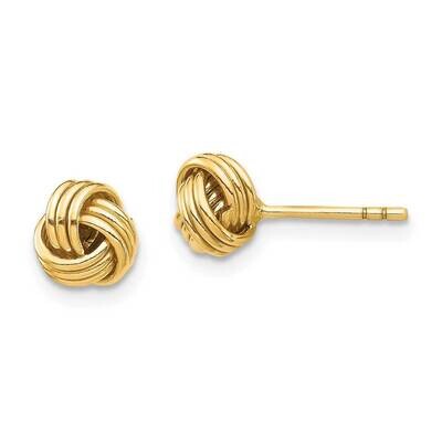 Love Knot Post Earring 14k Gold YE1876, MPN: YE1876, 883957016030