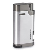 Vertigo Bullet Brushed Chrome and Gunmetal Twin Flame Torch Lighter GM15381, MPN: GM15381, 89423600…