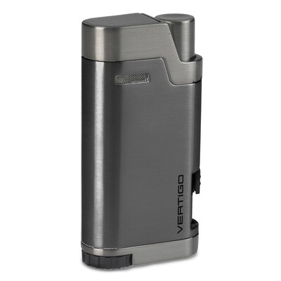 Vertigo Bullet Twin Flame Torch Lighter - Gunmetal Engravable GM19903, MPN: GM19903, 894236015903