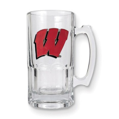 University of Wisconsin 1-liter Glass Macho Tankard GC3503, MPN: GC3503, 89006712445