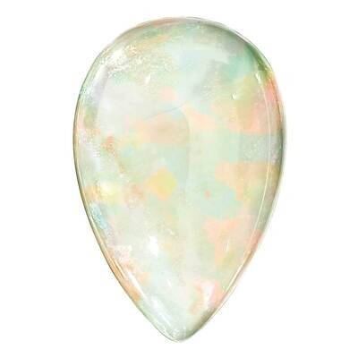 Ethiopian Opal 8x5mm Pear Cabochon AAA Quality OE-0805-PSC-AAA, MPN: OE-PSC-AAA,