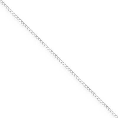 Curb Chain Sterling Silver QPE10-18, MPN: QPE10, 886774384412