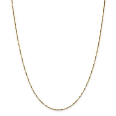 Leslie&#39;s 1.2 mm Box Chain with Lobster Chain 24 Inch 14k Gold HB-7161-24, MPN: 7161-24, 886774543901