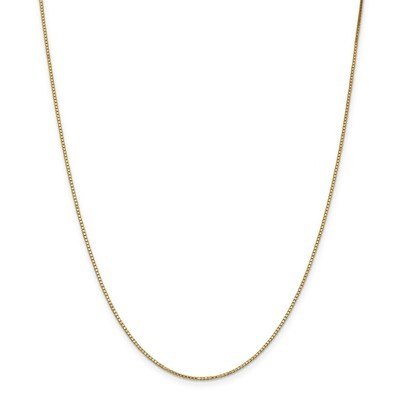 Leslie&#39;s 1.2 mm Box Chain with Lobster Chain 20 Inch 14k Gold HB-7161-20, MPN: 7161-20, 886774543895