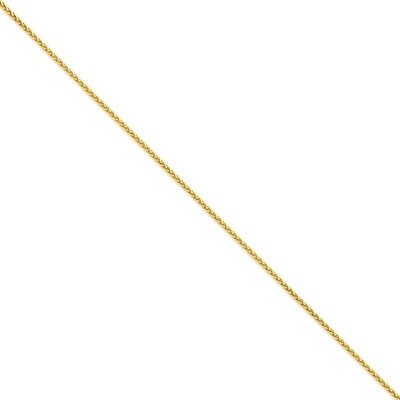 1.9mm Parisian Wheat Chain 14 Inch 14k Gold PEN267-14, MPN: PEN267-14, 886774401065