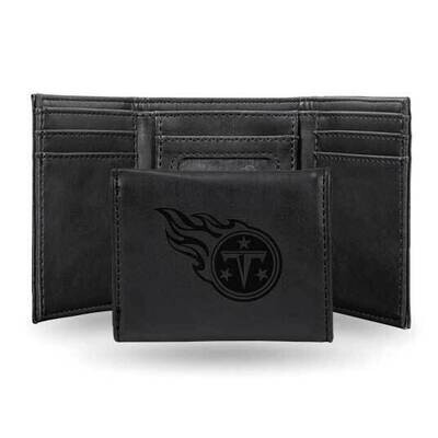 NFL Tennessee Titans Black Faux Leather Trifold Wallet GC7804, MPN: GC7804, 767345899385