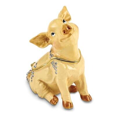 Precious Pig Trinket Box Bejeweled BJ4055, MPN: BJ4055, 191101910326