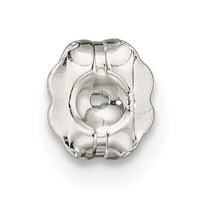 Heavy Earring Nut Sterling Silver SS3089, MPN: SS3089,