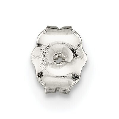 Medium Earring Nut Sterling Silver SS3087, MPN: SS3087,