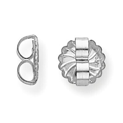 Ultra Heavy Earring Nut Sterling Silver SS3100, MPN: SS3100,