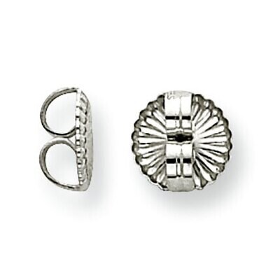 Ultra Heavy Earring Nut Sterling Silver SS3097, MPN: SS3097,