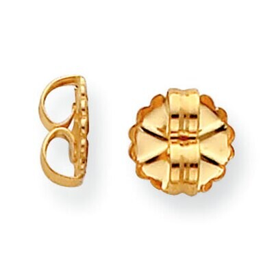 Ultra Heavy Earring Nut Gold Filled GF3096, MPN: GF3096,