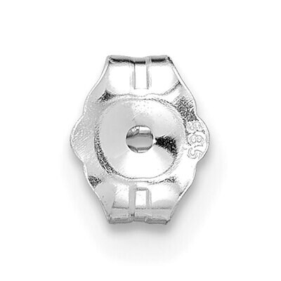 Friction Earring Nut 14k White Gold WG2707A, MPN: WG2707A,