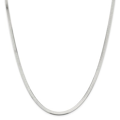 16 Inch 4.5mm Magic Herringbone Chain Sterling Silver QHB050, MPN: QHB050, 883957215938
