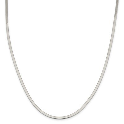 16 Inch 3mm Magic Herringbone Chain Sterling Silver QHB035, MPN: QHB035, 883957955674