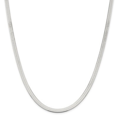 16 Inch 5.25mm Magic Herringbone Chain Sterling Silver QHB060, MPN: QHB060, 886774414744