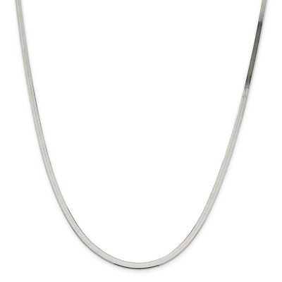 16 Inch 3.25mm Magic Herringbone Chain Sterling Silver QHB040, MPN: QHB040, 886774083179