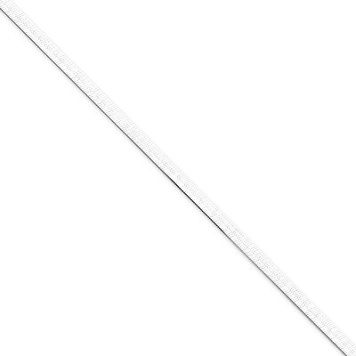 7 Inch 3.25mm Magic Herringbone Chain Sterling Silver QHB040-7, MPN: QHB040-7, 886774083254
