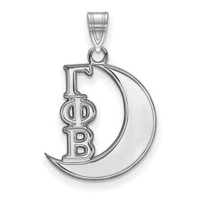 Gamma Phi Beta Small Pendant Sterling Silver SS035GPB, MPN: SS035GPB, 886774607177