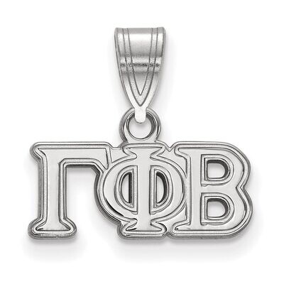 Gamma Phi Beta Medium Pendant Sterling Silver SS003GPB, MPN: SS003GPB, 886774598857