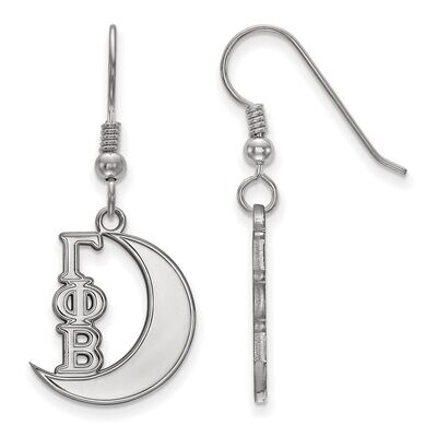 Gamma Phi Beta Small Dangle Earrings Sterling Silver SS037GPB, MPN: SS037GPB, 886774607696