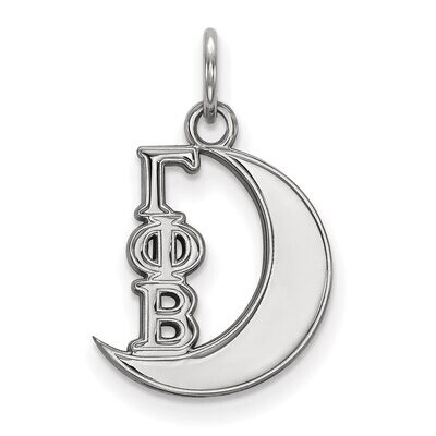 Gamma Phi Beta Extra Small Pendant Sterling Silver SS034GPB, MPN: SS034GPB, 886774606910